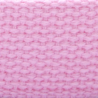 6L Pastel Pink Heavy-weight Cotton Webbing