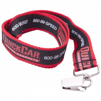 Printed Promotional Lanyard with Flat Clip
