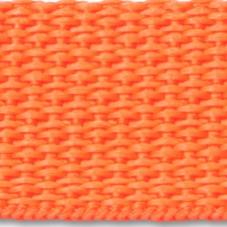 604 Orange Lightweight Woven Polypropylene Webbing