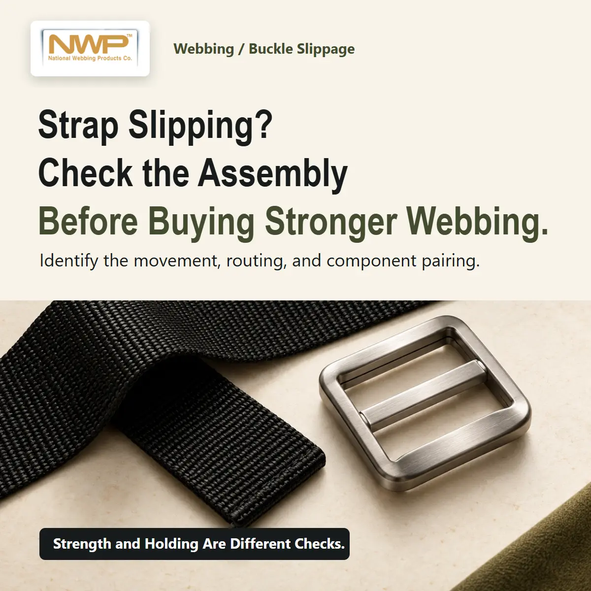 Nylon webbing