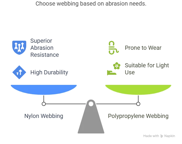 Nylon Webbing Abrasion