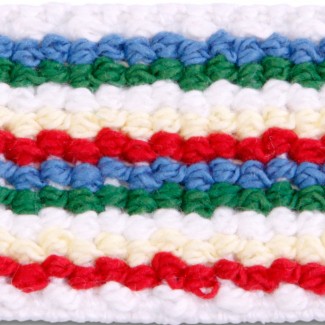 975 Multi Stripe Cotton Elastic
