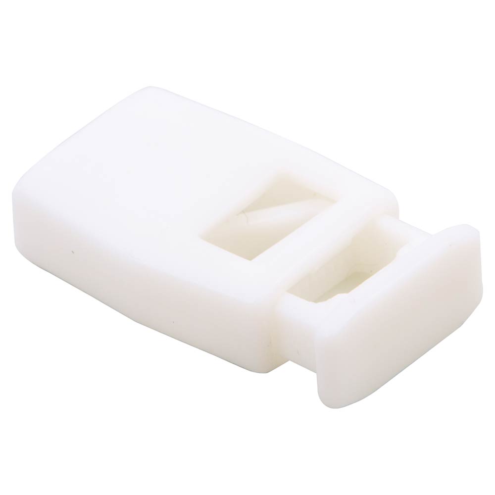 CLSQWH White Plastic Square Cord Lock