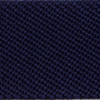 970 Navy Polyester Woven Elastic