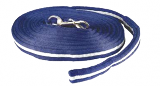 25' Cushion lunge line w  loop handle & bolt snap