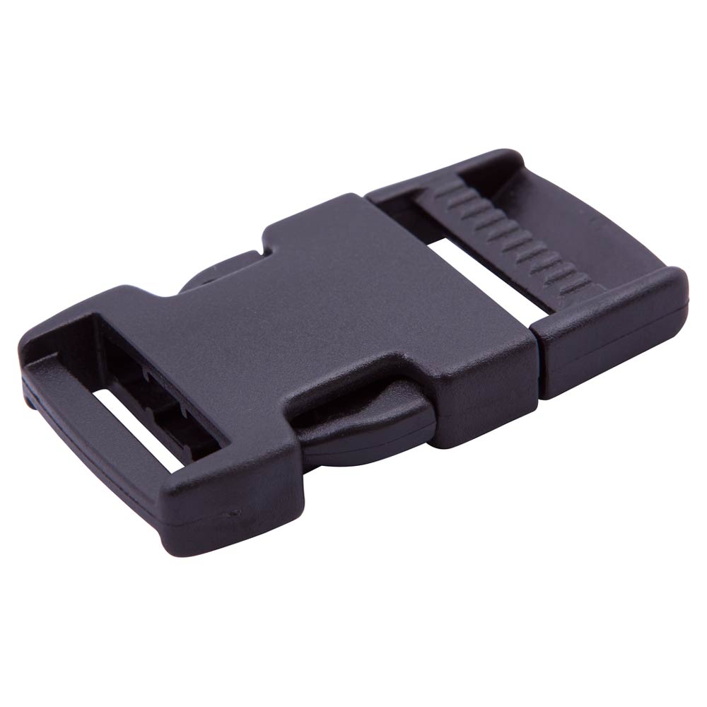 SR Black Plastic Side Release Buckle