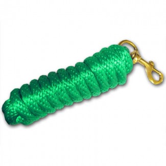 HLPP 10-ft Green Polypropylene Lead rope with BP Bolt Snap 