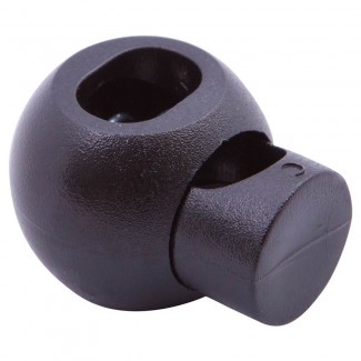 CLB Black Plastic Ball Cord Lock