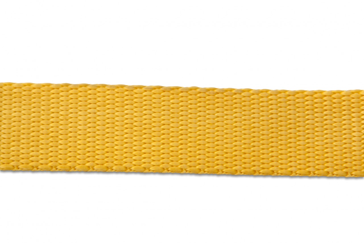 477 Yellow Woven Nylon bing