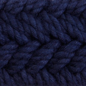 BCA Navy Waxed Cotton Braid
