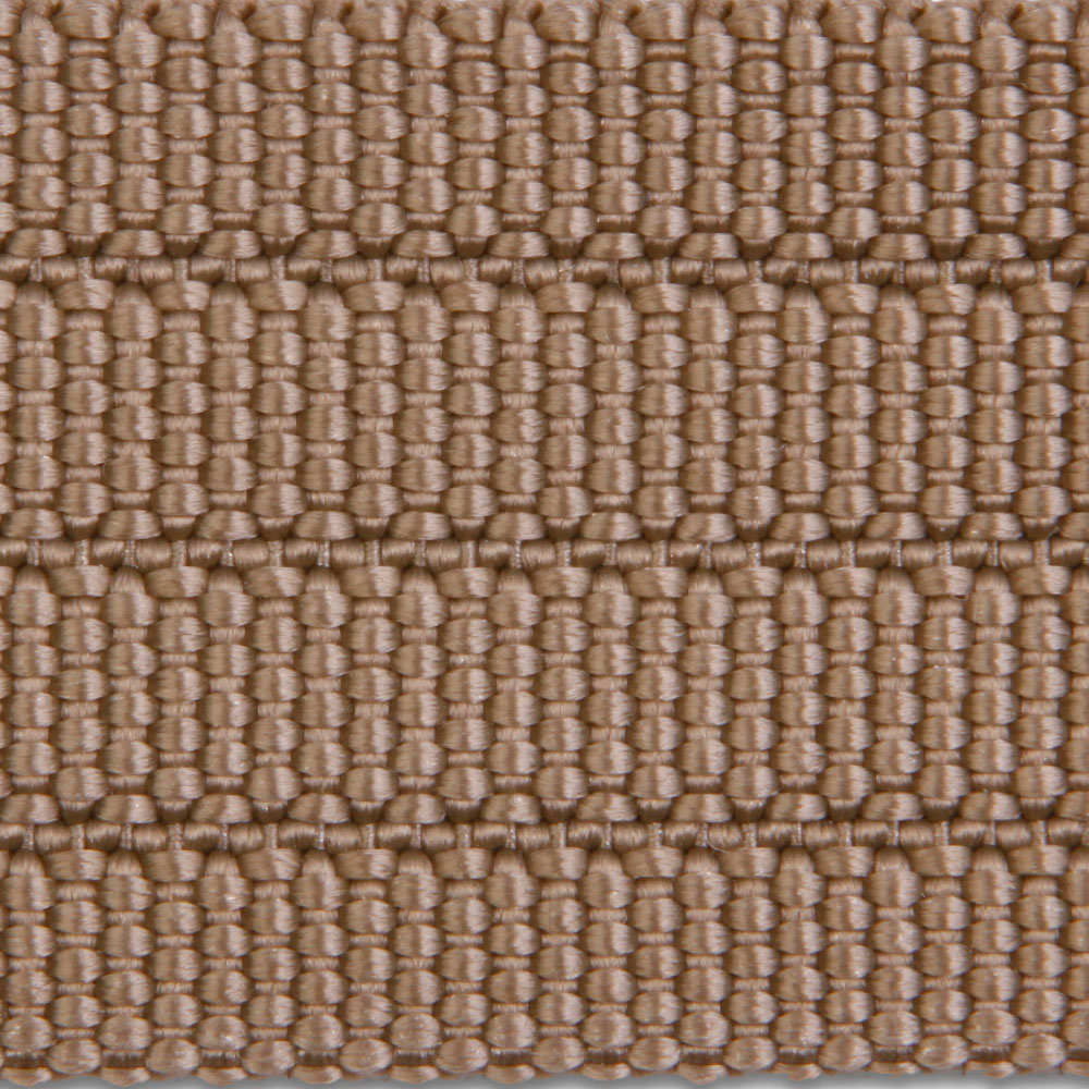 684 Taupe Polypropylene Rib Webbing