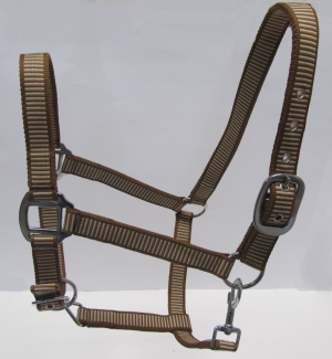 PP Halters - Tan stripes