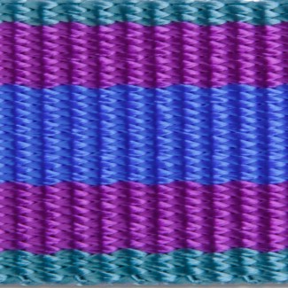 415S Blue Multi Stripe Nylon Webbing
