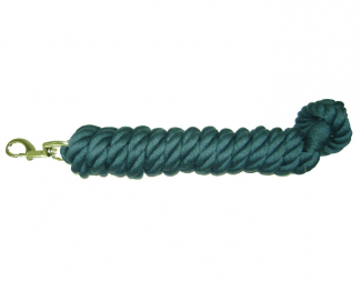 J. 9ft. x 5-8 inch cotton lead rope with 225H BP bolt snap