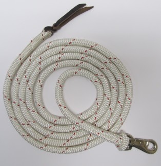 HTL White/Red Horse Training Lead Polyester
