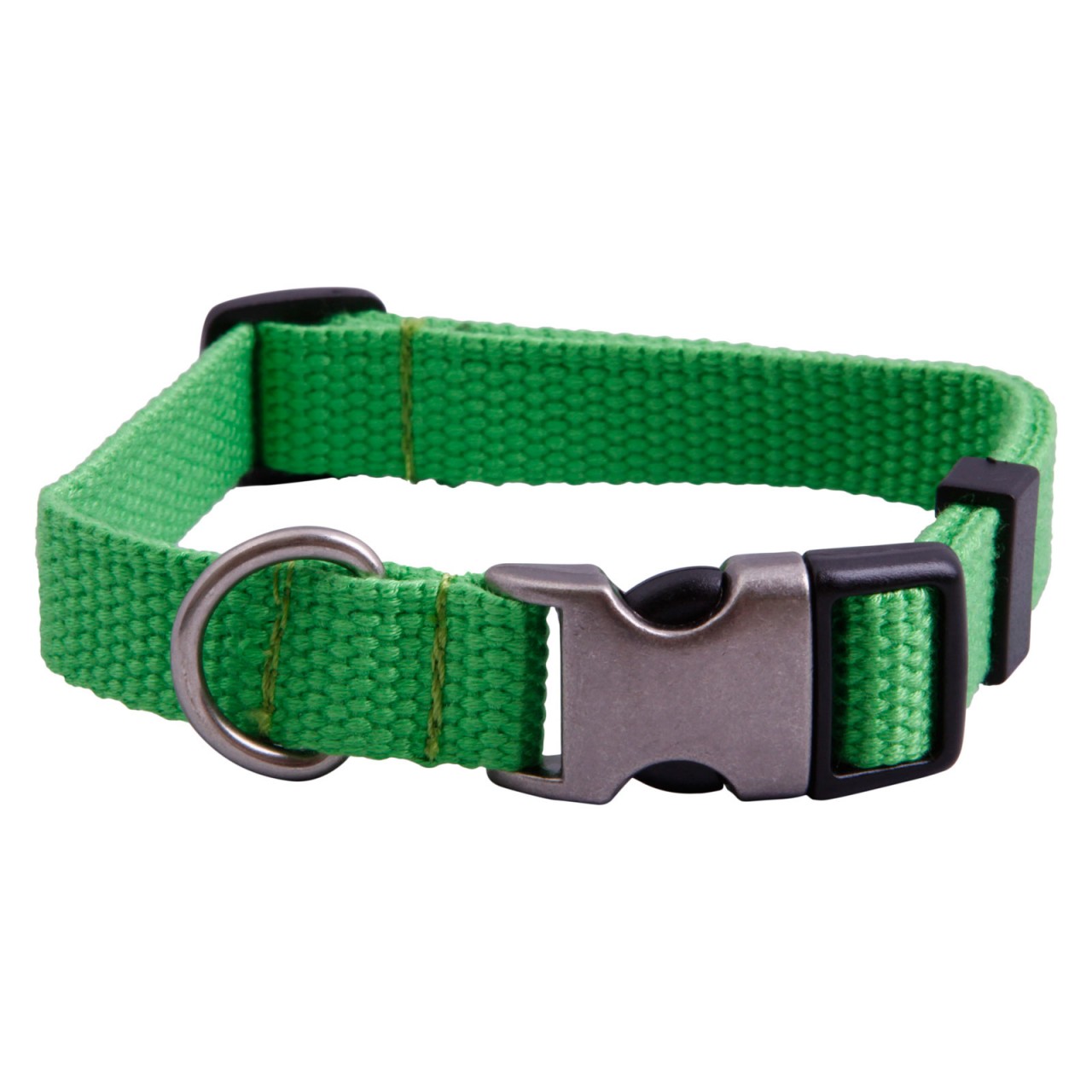 Bamboo Adjustable Lime Dog Collar