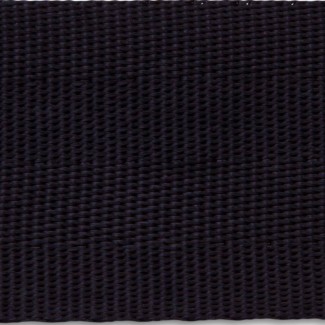 480 Black Woven Herringbone Nylon Webbing 1 1/2