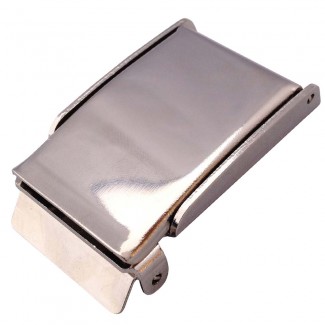 Nickel Flip-Top Cam Buckle