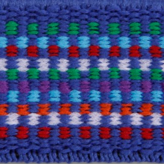 975IW Blue Multi Elastic 