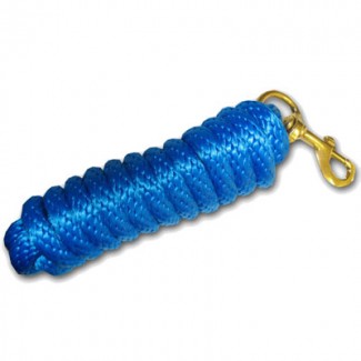 HLPP 10-ft Royal Blue Polypropylene Lead rope with BP Bolt Snap 